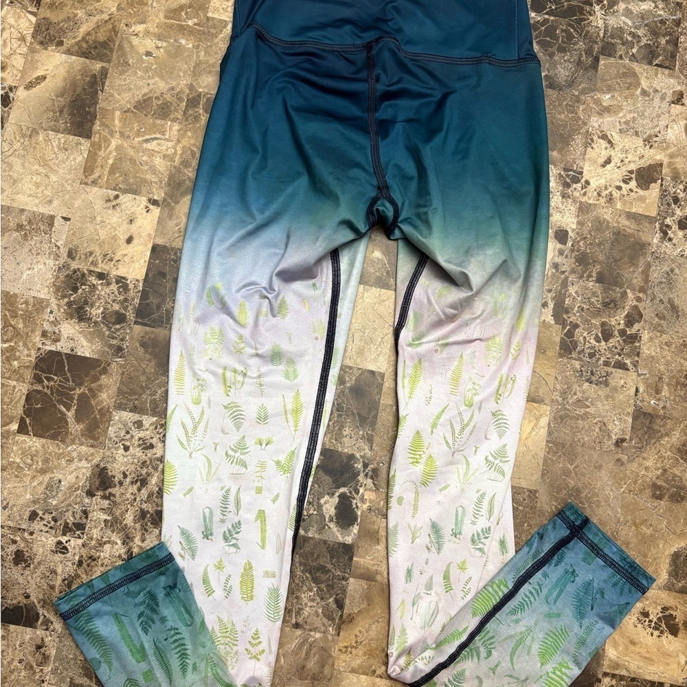 Rose Buddha Ombre Ferns Printed Recycled Polyester size 2